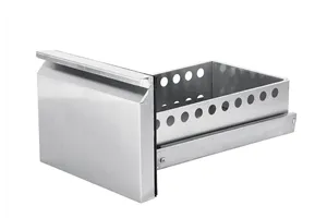 Szuflada do stołów chłodniczych i mroźniczych z agregatem bocznym zestaw 2szt. Profi Line 300x545x145mm Arktic 232071