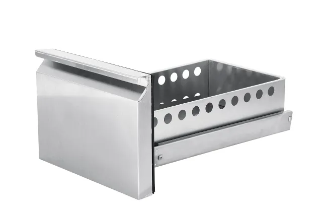 Szuflada do stołów chłodniczych i mroźniczych z agregatem bocznym zestaw 2szt. Profi Line 300x545x145mm Arktic 232071