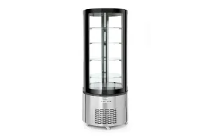 Witryna chłodnicza okrągła, 360L, 220-240V/460W, ⌀680x1755mm Arktic 233832