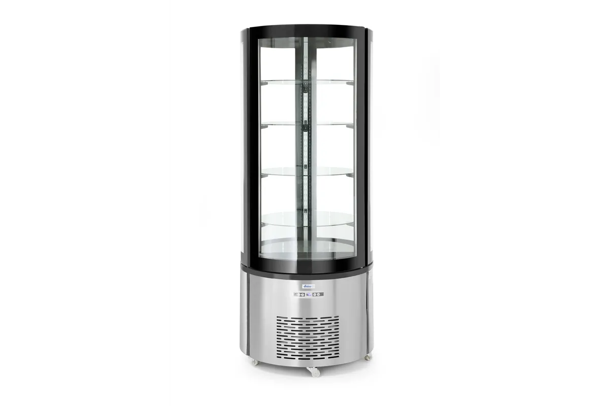 Witryna chłodnicza okrągła, 360L, 220-240V/460W, ⌀680x1755mm Arktic 233832