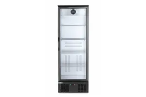 Lodówka barowa 1-drzwiowa, 243L, czarny, 220-240V/195W, 600x530x1820mm Arktic 233924