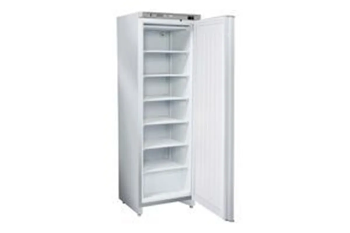 Szafa mroźnicza w obudowie ze stali nierdzewnej, Budget Line, 230V/322W, 600x646x1875mm Arktic 236093