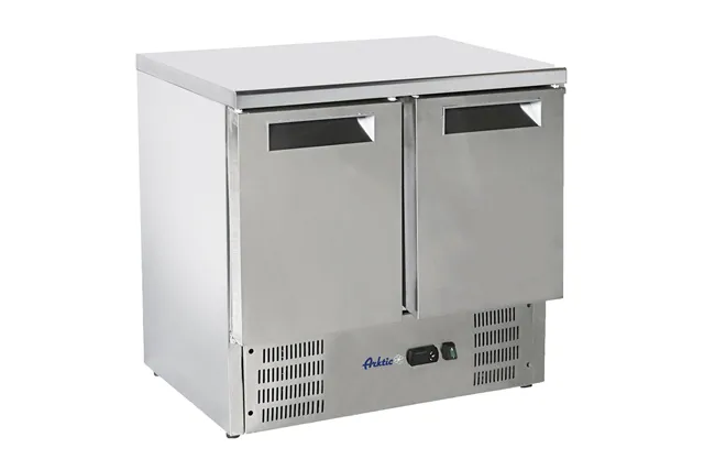 Stół chłodniczy 2-drzwiowy, stół chłodniczy, 146L, 220-240V/143W, 900x700x850mm Arktic 236130