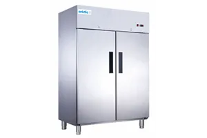 Szafa mroźnicza, 2-drzwiowa, GN 2/1, 1054L, 230V/950W, 1400x880x2043mm Arktic 236703