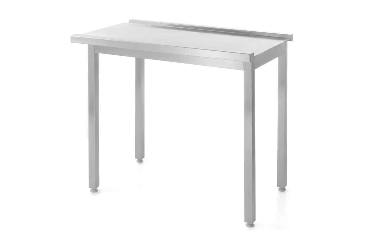 Stół wyładowczy do zmywarek, bez rantu – skręcany, Kitchen Line, 1100x600x850mm Hendi 237656