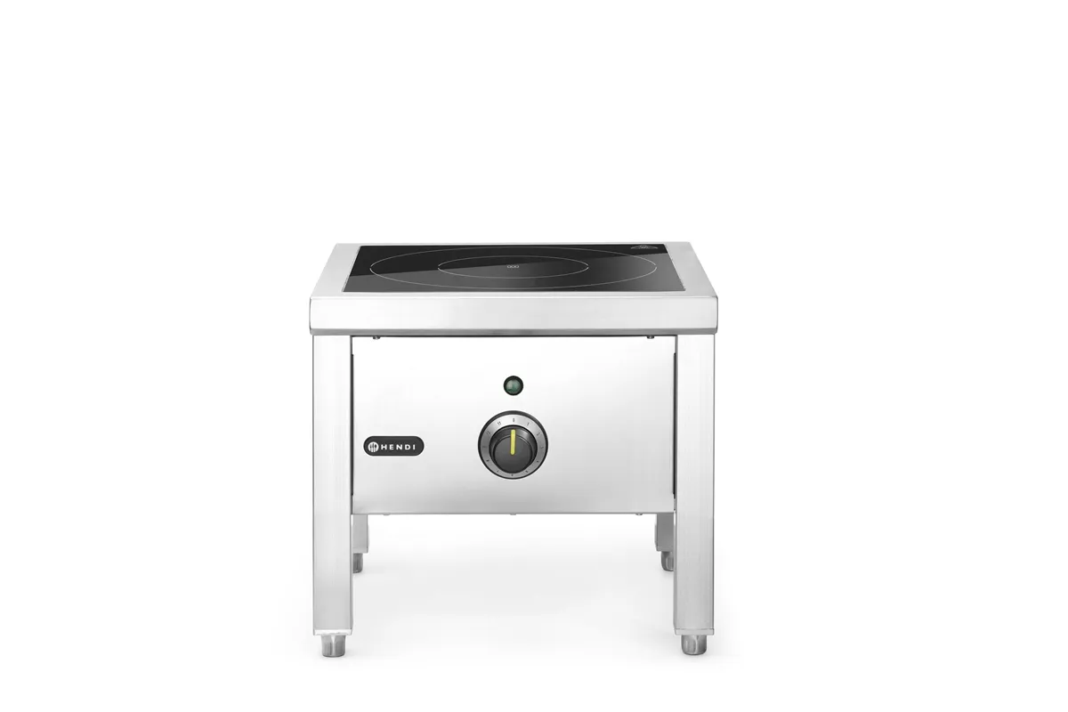 Taboret indukcyjny o dużej mocy, 400V/5000W, 422x400x366mm Hendi 237670
