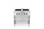 Kuchenka indukcyjna z 4 polami grzewczymi, 400V/17000W, 800x720x854mm Hendi 237687
