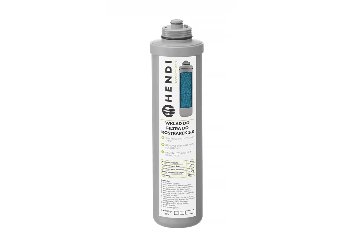Wkład filtrujący do filtra do kostkarek 3.0 Hendi 238080