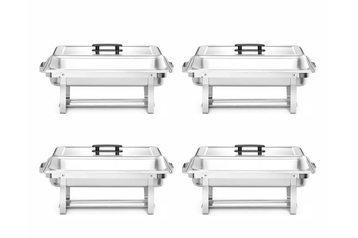 Podgrzewacz na pastę – zestaw 4 szt., GN 1/1, 7,5L, 600x355x305mm Hendi 238837