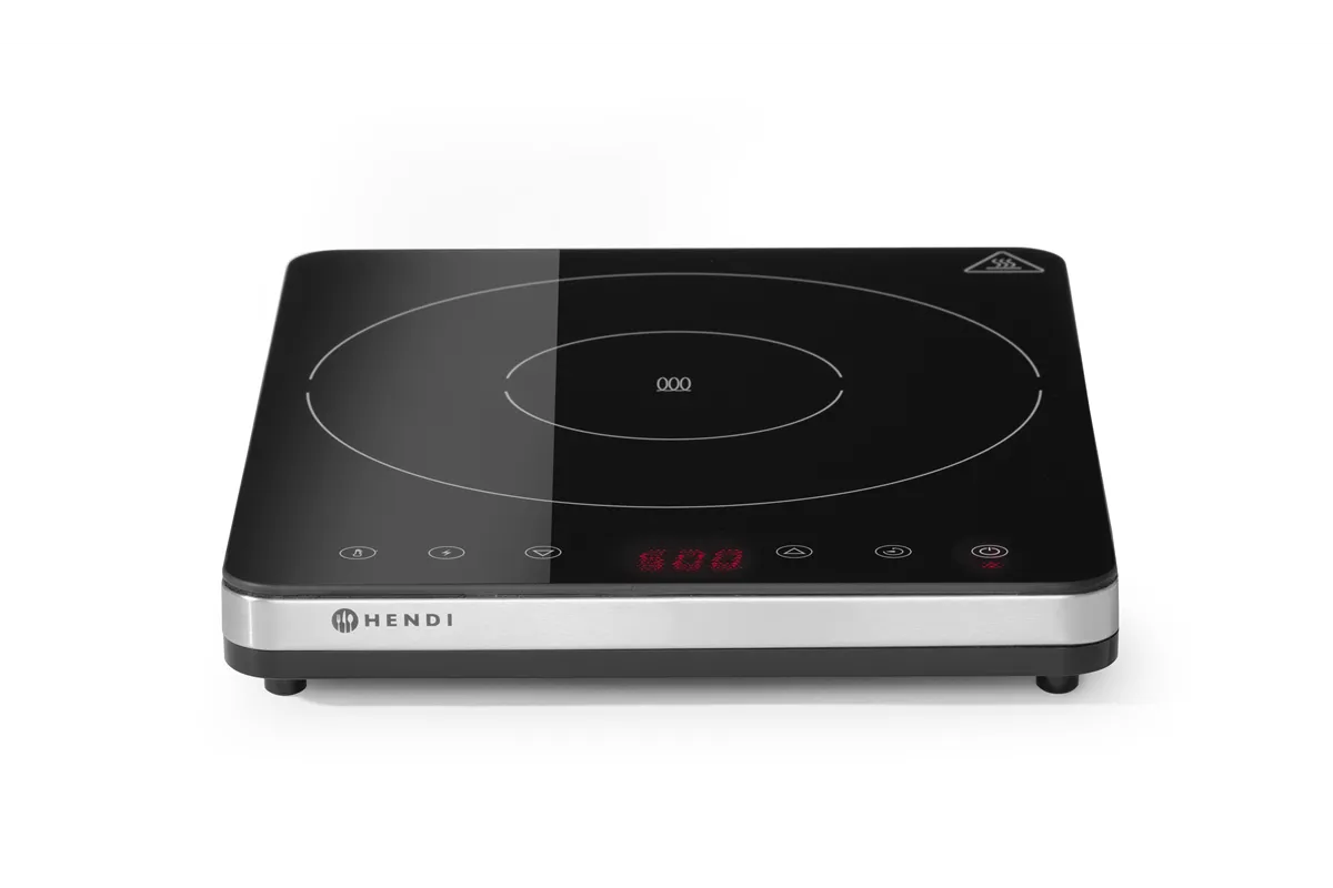 Kuchenka indukcyjna 2000, Kitchen Line, 230V/2000W, 295x400x42mm Hendi 239230