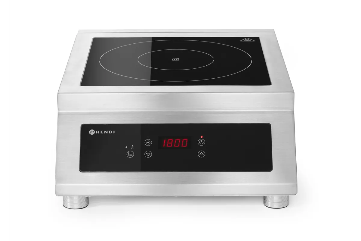 Kuchenka indukcyjna 5000 D, Profi Line, 400V/5000W, 398x525x175mm Hendi 239322