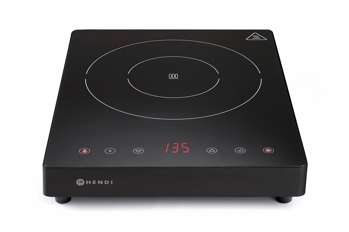 Kuchenka indukcyjna 2000 W, Kitchen Line, 230V/2000W, 297x411x57mm Hendi 239391