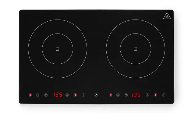 Kuchenka indukcyjna podwójna, Kitchen Line, 230V/3500W, 608x405x54mm Hendi 239414