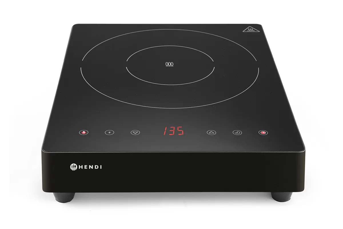 Kuchenka indukcyjna 3500 W, Kitchen Line, 230V/3500W, 339x444x80mm Hendi 239421