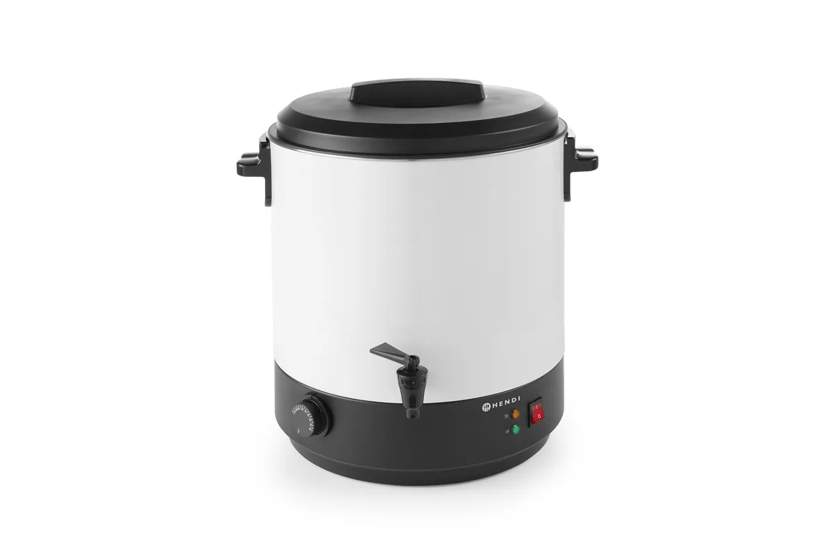 Warnik, 25L, biały, 230V/2500W, 435x441x500mm Hendi 240601