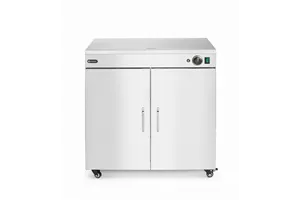 Podgrzewacz do talerzy podwójny, 230V/800W, 735x589x766mm Hendi 250174