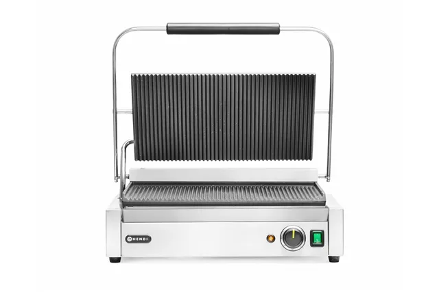 Grill kontaktowy Panini XL, 230V/2700W, 548x464x216mm Hendi 263624