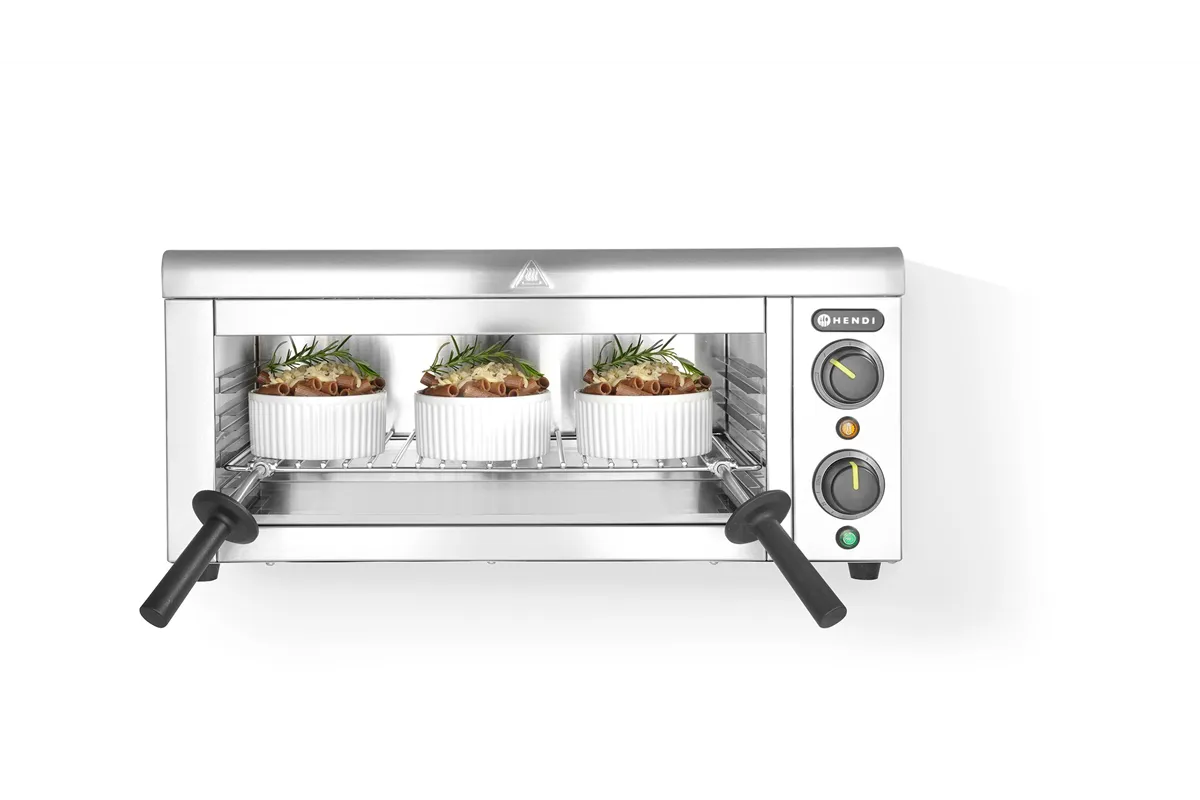 Opiekacz z możliwością montażu na ścianie, 230V/2000W, 610x450x275mm Hendi 264119