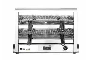 Opiekacz kwarcowy MAXI GN 1/1, 400V/4500W, 682x528x455mm Hendi 264331
