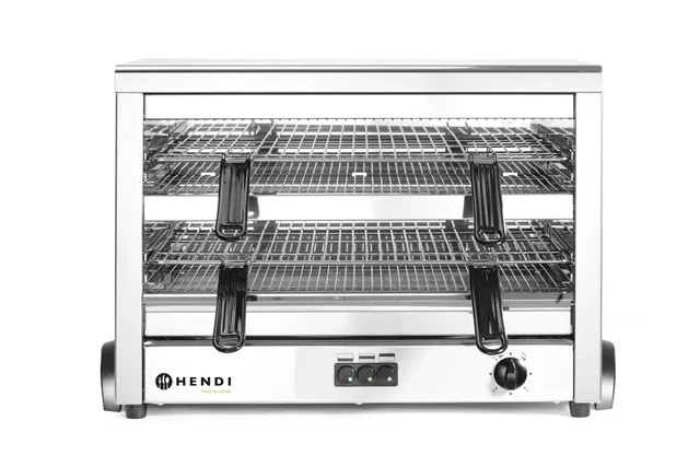 Opiekacz kwarcowy MAXI GN 1/1, 400V/4500W, 682x528x455mm Hendi 264331