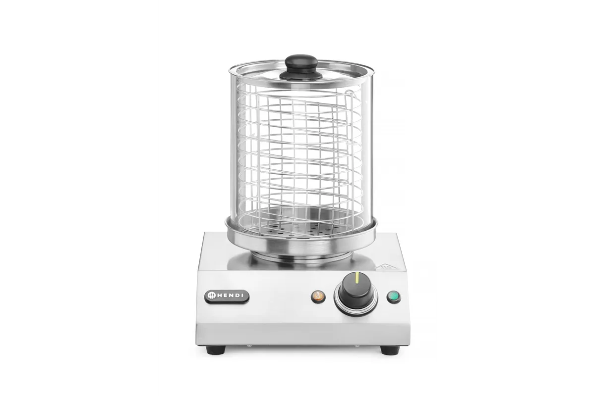 Podgrzewacz do parówek, 220-240V/450W, 280x282x387mm Hendi 265000