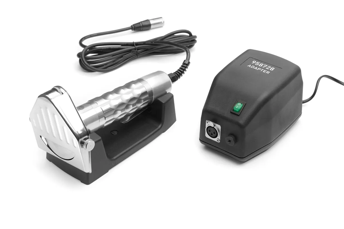 Nóż elektryczny do kebaba, 230V/80W, 232x120x140mm Hendi 267264