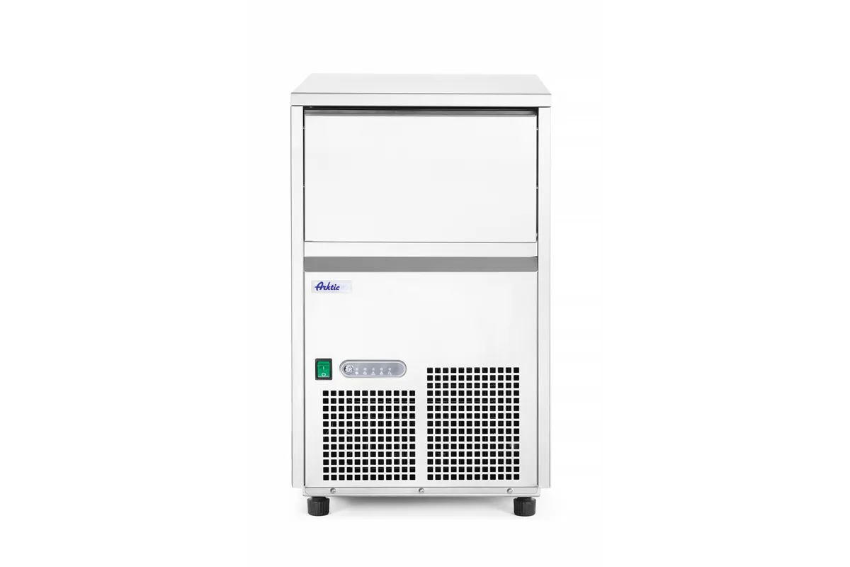 Kostkarka do lodu , srebrny, 220-240V/385W, 380x520x637mm Arktic 271353