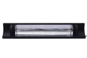 Promiennik podczerwieni Bola tarasowy, czarny, 230V/2500W, 912x185x174mm Hendi 272428