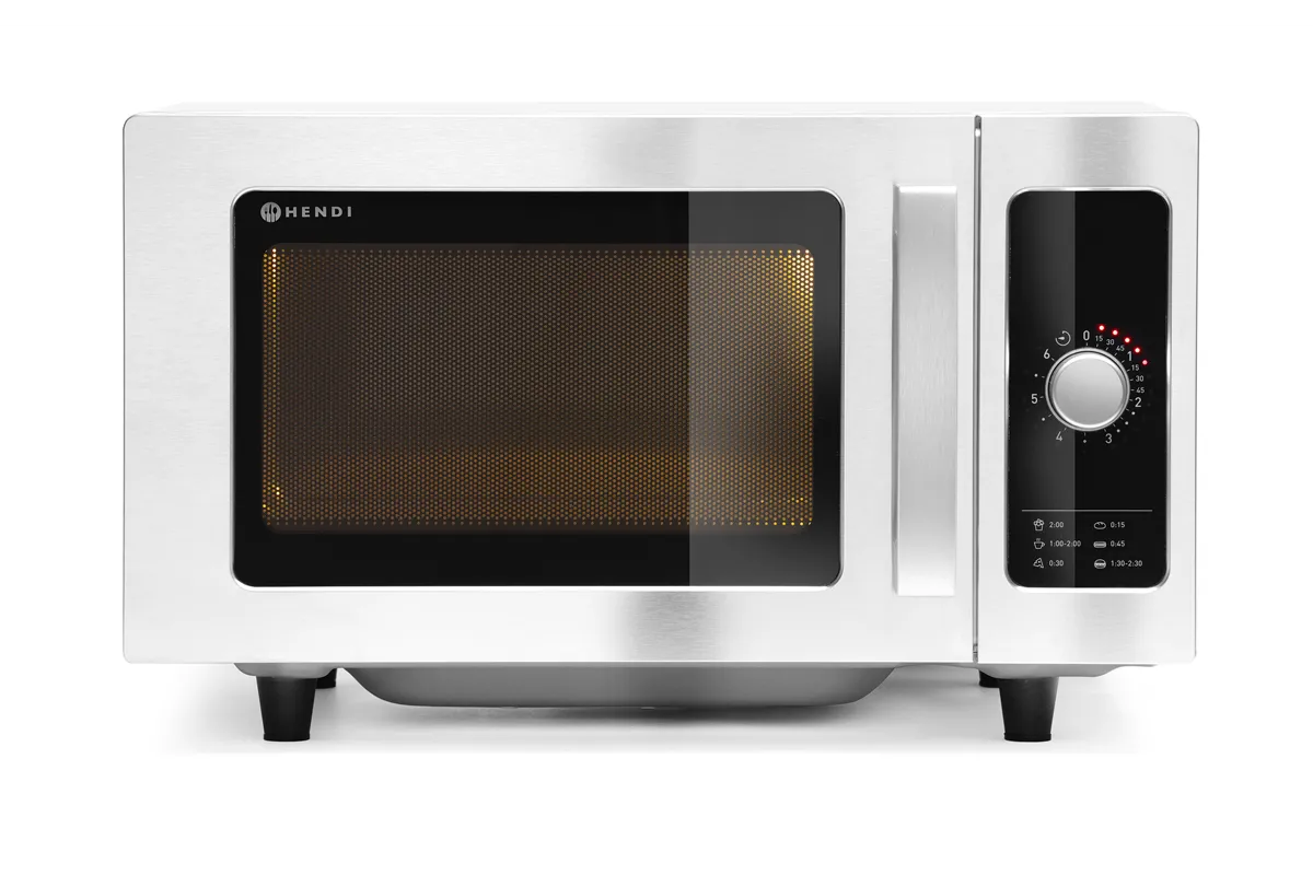 Kuchenka mikrofalowa 1000W, 25L, 230V/1550W, 582x472x374mm Hendi 281352