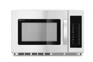 Kuchenka mikrofalowa z możliwością programowania 1800 W, 34L, 230V/3000W, 572x520x363mm Hendi 281369