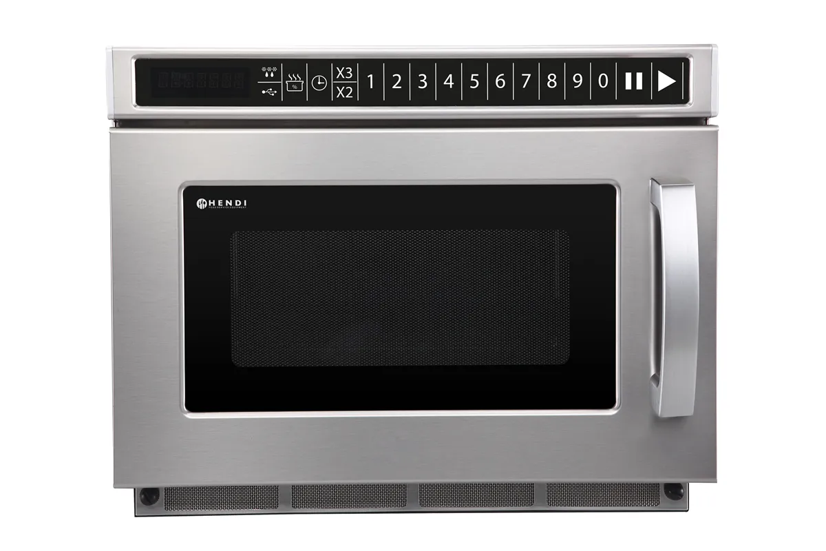 Kuchenka mikrofalowa z możliwością programowania i portem USB 1800 W, 230V/3000W, 560x419x336mm Hendi 281376