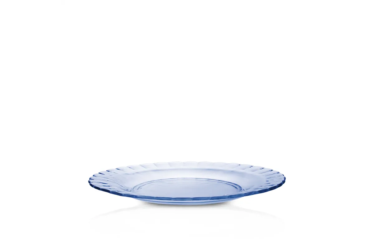 Talerz płytki PICARDIE MARINE,  niebieski, ⌀230x20mm Duralex 3023BF06A1111