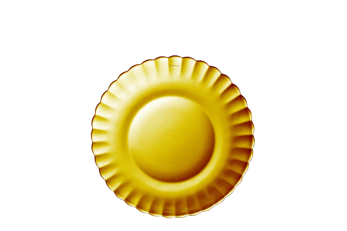 Talerz deserowy PICARDIE AMBER, pomarańczowy, ⌀205x20mm Duralex 3025DF06A1111