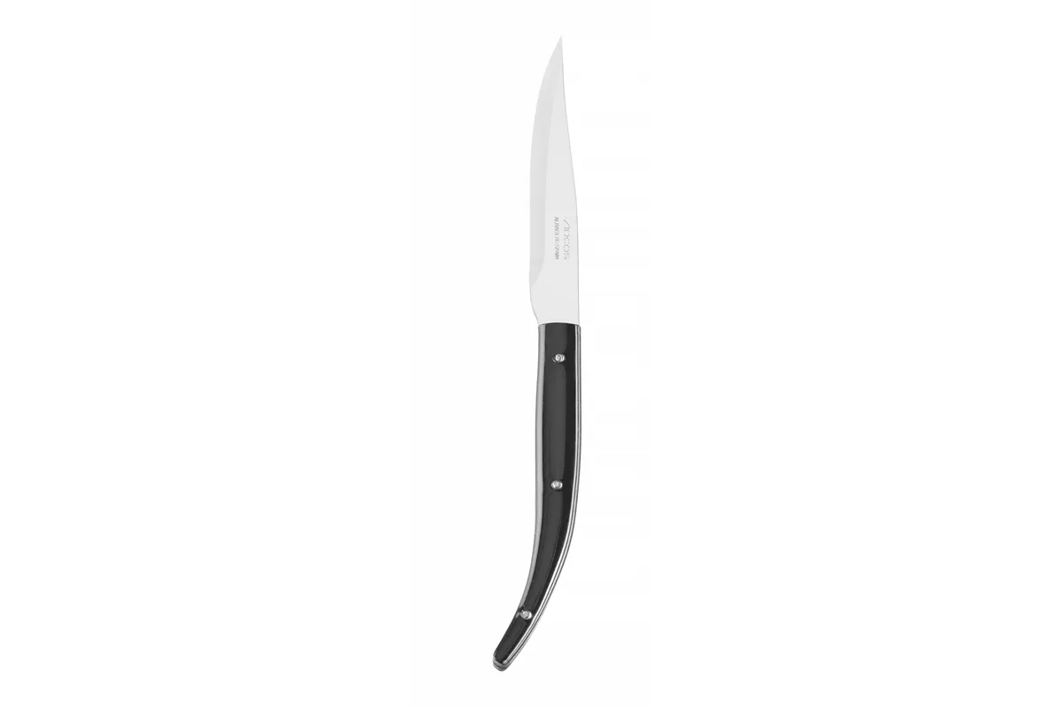 Nóż do steków, seria STEAK BASIC, STEAK BASIC, czarny, 230mm, Ząbkowany Arcos 373300
