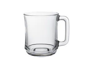 Szklanka z uchem LYS, 0,31L, transparentny, 6 szt., ⌀100x100mm Duralex 4018AR06D1111
