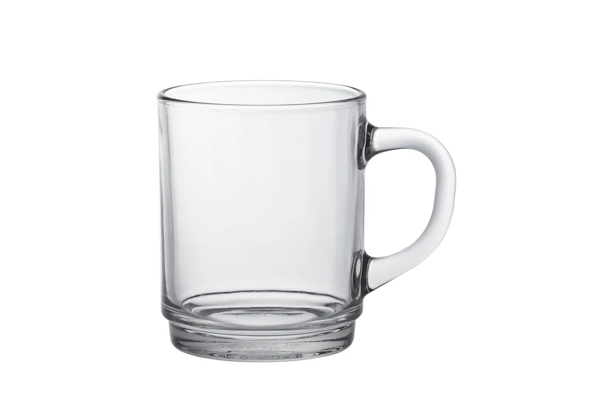 Szklanka z uchem VERSAILLES, 0,26L, transparentny, 6 szt., ⌀72x89mm Duralex 4020AR06C1111