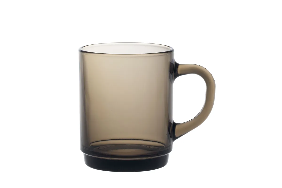 Szklanka z uchem VERSAILLES SEPIA, 0,26L, brązowy, 6 szt., ⌀72x89mm Duralex 4020CR06C1111