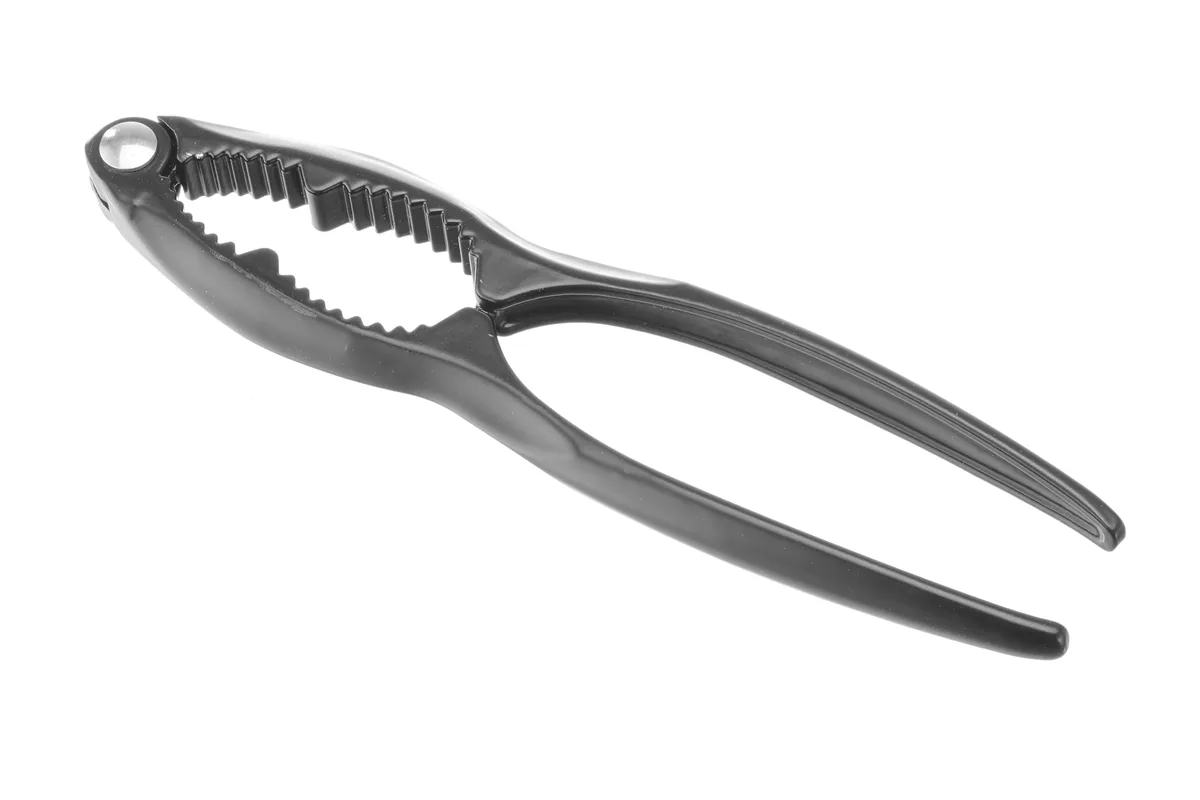 Szczypce do orzechów i owoców morza czarne, matowe, czarny, 155x35mm Hendi 403747