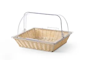 Koszyk do pieczywa z pokrywą Rolltop, koszyk z pokrywą, GN 2/3, 365x335x245mm Hendi 426968