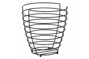 Koszyk do owoców czarny, ⌀230x250mm Hendi 427187