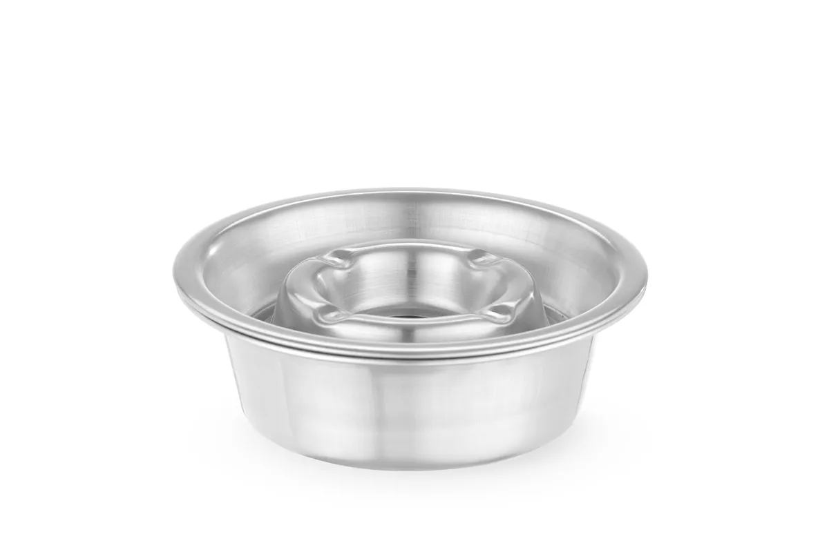 Popielnica z rynną na popiół, ⌀140x40mm Hendi 440605