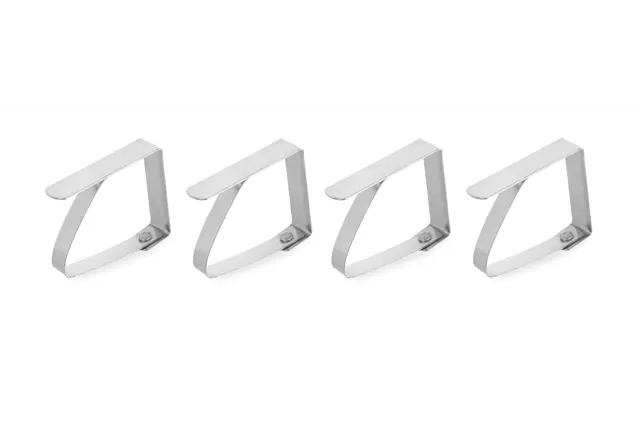 Klipsy do obrusów – 4 szt., 4 szt., 50x10x40mm Hendi 444023