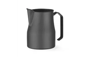 Dzbanek do spieniania mleka czarny, matowy, 0,7L, czarny, ⌀84x130mm Hendi 451045