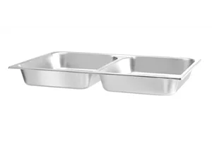 Pojemnik na żywność GN 1/1, dzielony, 7,5L, 530x325x65mm Hendi 470190