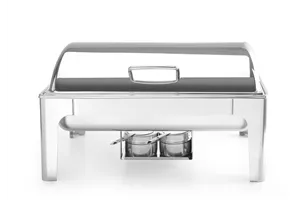 Podgrzewacz na pastę GN 1/1 polerowany na wysoki połysk, Profi Line, 9L, 570x405x320mm Hendi 470213