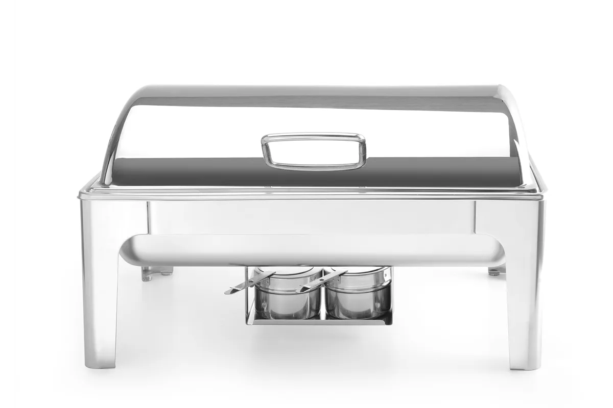 Podgrzewacz na pastę GN 1/1 polerowany na wysoki połysk, Profi Line, 9L, 570x405x320mm Hendi 470213