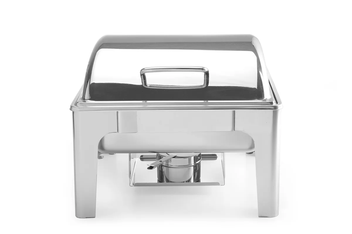 Podgrzewacz na pastę GN 2/3 polerowany na wysoki połysk, Profi Line, 6L, 395x405x320mm Hendi 470237