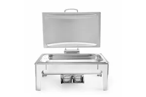 Podgrzewacz na pastę GN 1/1, satynowany, Profi Line, 9L, 570x430x290mm Hendi 470251