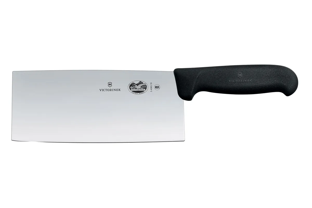 Nóż szefa kuchni, styl chiński, czarny, 308mm Victorinox 5.4063.18