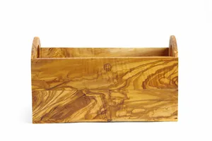 Pojemnik z drewna oliwnego, 245x198x194mm Hendi 505274